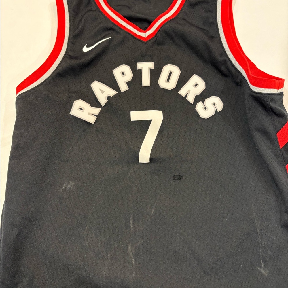Nike Black and Red Sports Jersey